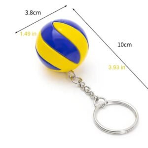 Volleyball keychain