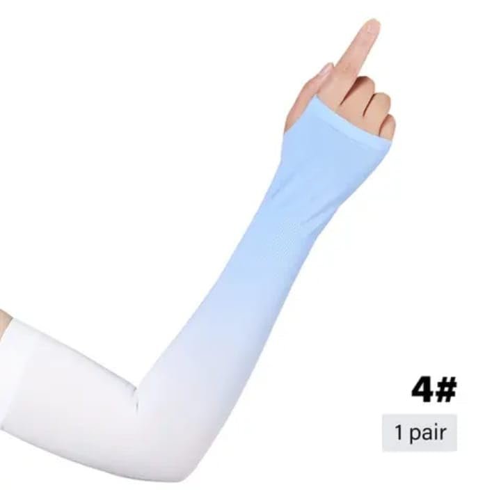 Double Coloured Arm Sleeves, 1 Pair - Image 3
