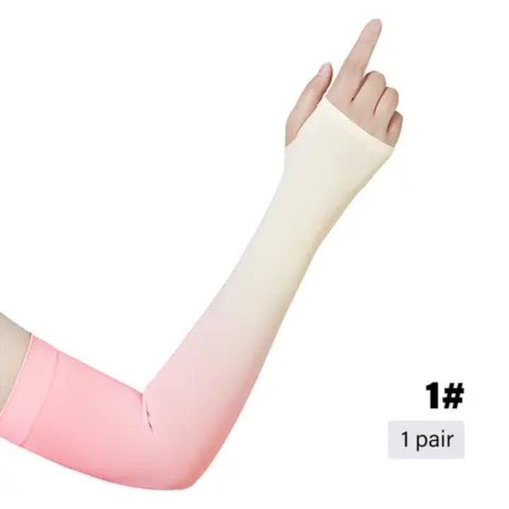 Double Coloured Arm Sleeves, 1 Pair - Image 7