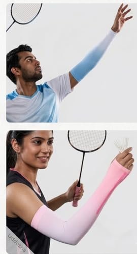Double Coloured Arm Sleeves, 1 Pair - Image 2