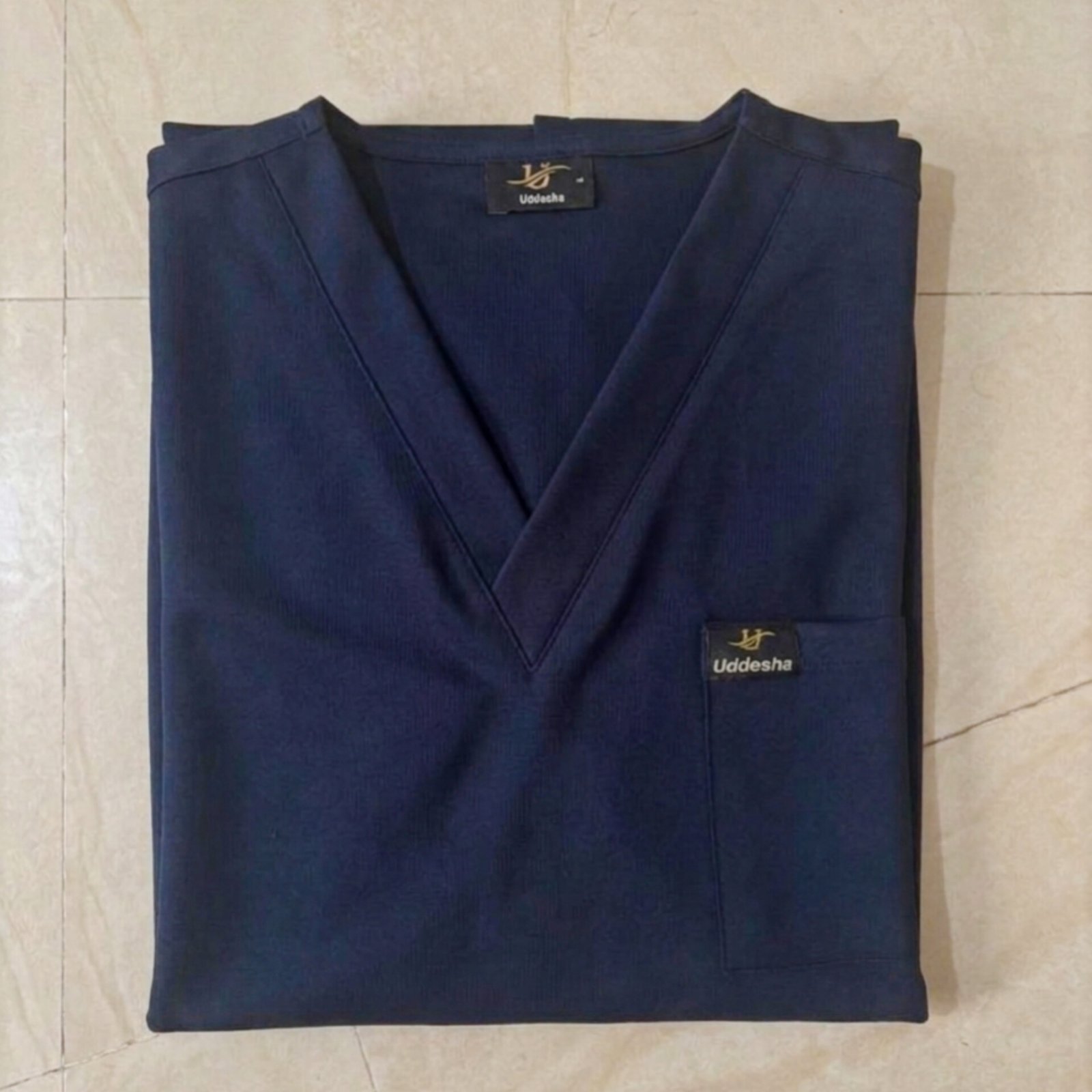 Scrub Suit for Women | 5 Pocket | V Neck Top & Bottom Set | Short Sleeves | - Image 5